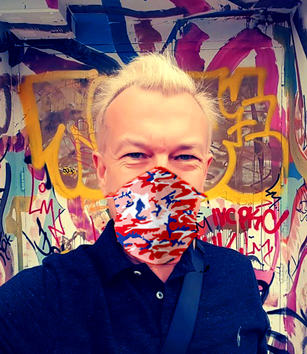 TD Artist in mask 1 